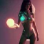 Placeholder: full body portrait of woman in the style of Gustavo Torres, vampirella, 3d sculpted, unreal engine render, mdjrny-v4 style, highest quality render, cinema 4d, zbrush, flowing hair, perfect face, fighting stance, a beautiful digital painting of futuristic cyberpunk city lighting,