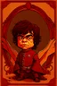 Placeholder: portrait of an odd but strangely beautiful yet odd little humanoid creature named Herve Villechaize in the role of "Tyrion Lannister" from "Game of Thrones" with a dragon in the background Modifiers: very cute Norman Rockwell style of Bobby Chiu style of Chris Ryniak