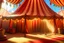 Placeholder: Ultra realistic circus scene inside tent, Wes Anderson style, happy, bubbles, highly detailed, concept art, unreal engine 5, god rays, ray tracing, RTX, lumen lighting, ultra detail, volumetric lighting, 3d, finely drawn, high definition, high resolution.