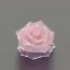 Placeholder: transparent multicolor crystal rose