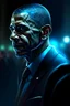 Placeholder: obama looking like a dog, 4 k, down light, depth of field, trending art, spray paint, high detail, fantasy art, alien connection, future tech