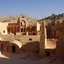 Placeholder: pueblo, greek, and islamic architecture in an dark underground city