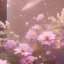 Placeholder: one big crystal subtle in a galactic ambiance with a beautiful transparent flowers delicate colors, soft light atmosphere, smooth, extremely sharp detail, finely tuned detail, ultra high definition, 8k, unreal engine 5, ultra sharp focus