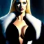 Placeholder: portrait of beautiful busty emma frost painting by Brom, oil on canvas, cinematic composition, extreme detail,fit full head inside picture