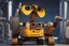 Placeholder: Machine in 8k WALL-E model with 8k anime cgi artstyle, full body, intricate details, highly detailed, high details, detailed portrait, masterpiece,ultra detailed, ultra quality