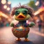 Placeholder: Ingvild Ringen as hairy groove funk ninja duck gremlin hippie holding disco ball like a basket ball,bokeh like f/0.8, tilt-shift lens 8k, high detail, smooth render, down-light, unreal engine