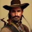 Placeholder: portrait,"Insanely detailed photograph of a male western mustachioed crossbowman", detailed charro and Sombrero, digital painting, artstation, concept art, sharp focus, illustration, art by artgerm and greg rutkowski and alphonse mucha, 8 k,fantasy, unreal engine