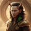 Placeholder: anime loki norse mythology face 8k quality