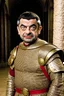 Placeholder: Mr. Bean as Greek soldier in Roman Colosseum