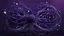 Placeholder: A minimalist abstract 2d digital art graphic and ink montage,. Deep dark purple background with neural network around, big nervous system with shiny little balls , white-dark blue-pale gray and black colors, Clean composition with strange vibe, with surreal vibe, Photorealistic with emotional with abstraction , neurodivergens soul and mind, cinematic, glitch