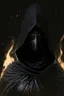 Placeholder: The Fire Keeper in world of the dark souls 3, She is often depicted wearing a long, dark robe that covers her entire body. Her attire is black in color, matching the somber and mysterious atmosphere of the game. She adorns a mask on her face, which adds to her enigmatic presence. The mask conceals her features and gives her a haunting and intriguing look. Overall, her appearance combines elements of darkness, secrecy, and depth, reflecting her role as the guardian of the fire in the game.