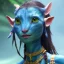 Placeholder: Pandora. It is not clear what you mean by a "makeup-wearing baby" in the context of the film Avatar.