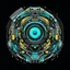 Placeholder: cyberpunk retro futuristic constriction sight for comics