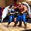 Placeholder: (bossfightstudio.com: boss fight studio figure of) Jacob wrestling with angel