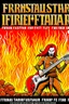 Placeholder: Banner for the Facebook page of a metal radio show called firestater.