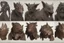 Placeholder: Showcase the character's growth in 3D modeling skills. Include examples of their best works or completed projects, indicating their progress in creating complex shapes, realistic lighting and shading, or intricate character designs. Illustrate the character's ability to use various software tools and techniques effectively, such as modeling, sculpting, texturing, rigging, or animation.