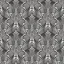 Placeholder: black and white banana leafs wallpaper pattern in vector lines