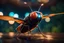 Placeholder: Strange, beautiful flying creature, Cinematic lighting, Volumetric lighting, Epic composition, Photorealism, Bokeh blur, Very high detail, Sony Alpha α7, ISO1900, Character design, Unreal Engine, Octane render, HDR, Subsurface scattering