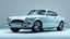 Placeholder: Retro sport classic car concept, inspired by 1970s design, chrome bumpers, round headlights, low profile, smooth curves, clean 3/4 view, studio background, full body visible, ray traced lighting, cinematic render, glossy paint, high detail