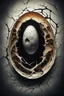 Placeholder: a haunting image of an embryonic human emerging from a cracked egg