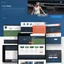 Placeholder: Design a user-friendly and visually appealing landing page for a sport website, prioritizing an intuitive user experience, blue colors