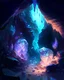 Placeholder: A hidden cave filled with glowing crystals and magical creatures.