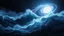 Placeholder: flow theme, abstractions and stunning shapes, water, dark galaxy around, deep sea water with nebula and big deep galaxy, music, soft verry fade 2d nervous system with fade little lightings floatings in background, deep sea, deep colors: dark blue, purple, white, pale green, pale silver gray colors, stunning composition with dremlike vibe, slow flow of a light wave-like water, deep colors, emotional, etheral, neurodivergens ambient soul , abstractions, soft pale neuron web, stunning, cinematic