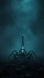 Placeholder: ,surrealism of the dark of a nightmare , hyper photorealistic, hyper detailed bright art color, high resolution, fog, octane render, tilt shift, HDRI Environment, all pictures dark gray, a scorpion
