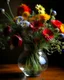 Placeholder: wold flowers in a vase