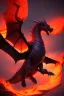 Placeholder: Demonic Wyvern, lava, masterpiece, expert, 8K, hyperrealism, sharp focus, cinematic lighting