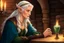 Placeholder: [art by Terry Pratchett] [a noble elf woman in the tavern] Lyanna's breath quickens, her face flushing with emotion as you recite the tender love song. The connection between you is palpable, the centuries of difference fading away in the heat of this moment. Just as your lips are about to meet, a throat clears loudly from the doorway. Thalion, her companion, stands there with a thunderous expression.a