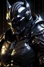 Placeholder: batman in megatron armor, highly detailed, digital painting, cinematic lighting