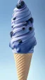 Placeholder: Blueberry Ice cream cone