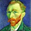 Placeholder: Portrait of a man by Van Gogh