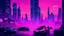 Placeholder: A futuristic cityscape at night with neon lights and flying cars.