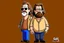 Placeholder: the big lebowski and walter cartoon