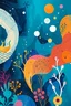 Placeholder: Abstract art about life under the sea