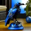 Placeholder: ravenclaw crow blue globe