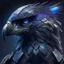 Placeholder: profile picture of a cyberfalcon with imposing looking