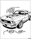 Placeholder: coloring page 1969 Ford Mustang Boss 302