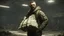 Placeholder: Escape from Tarkov a man holding a huge duffle bag of money