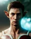 Placeholder: Close up photo 🧝♂🌘💪🏻 young male elf,high quality, very detailed, vfx,8k,4k,masterpiece, UHd,concept art, ,artstation,epic