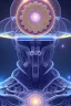 Placeholder: meditation, third eye, universe, fourth dimension, fractal, realistic, 8k, high quality, extreme detail, symmetrical, chakra, human