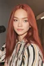 Placeholder: Olivia rodrigo with red hair