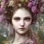 Placeholder: Insanely detailed photograph of an “portrait of gorgeous spring goddess ” with intricate hair, intricate embroidered dress, beautiful clear face and hyperdetailed painting by Ismail Inceoglu Huang Guangjian and Dan Witz CGSociety ZBrush Central fantasy art album cover art,8K, hdr, romantic, mysterious, ominous, beautiful flowers, jewelry, comfort, natural eyes,naked,tasteful