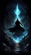 Placeholder: Magical epic dark background