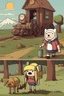 Placeholder: Adventure time but it’s Hyper Realistic and in the style of RDR2