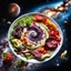 Placeholder: A salad bar that starts in the Milky Way and terminates in the Andromeda Galaxy.