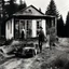 Placeholder: Hereditary madness... but less on the hillbilly side... [high res photo by Helmut Newton: Shattered Image, Shot the texture and double expose the film]