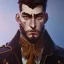 Placeholder: head and shoulders portrait, arthur kulkov, Russian, anime, circus, male, ringleader, muscular, man, strong, detailed matte painting, deep color, fantastical, intricate detail, 8k resolution concept art portrait by Greg Rutkowski, yoji shinkawa dreamscape, mystical colors, Golden hour, colorful galaxy foreground, lisa frank fantasy, neon pastel color palette, beautiful colorful interesting detailed storybook fantasy